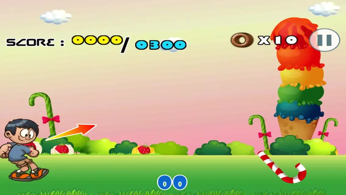 Capturas de tela do Candy Ring Toss Adventure Blast - Top Throwing Action Mania Free