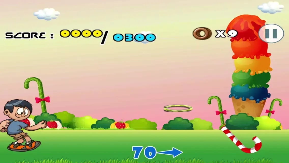 Capturas de tela do Candy Ring Toss Adventure Blast - Top Throwing Action Mania Free