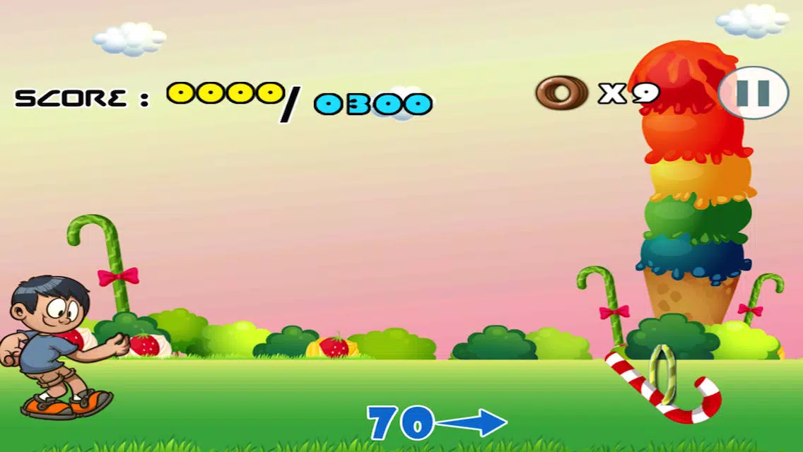 Capturas de tela do Candy Ring Toss Adventure Blast - Top Throwing Action Mania Free