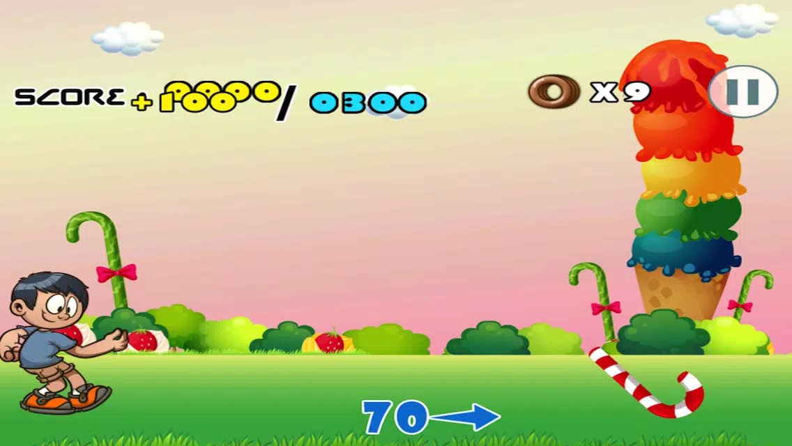 Capturas de tela do Candy Ring Toss Adventure Blast - Top Throwing Action Mania Free