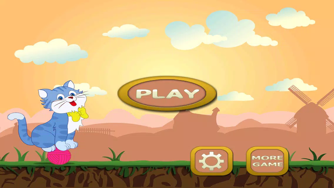 Capturas de pantalla de Cat Yarn Bouncing Mania - Kitty Ball Tap Jumping Adventure Free