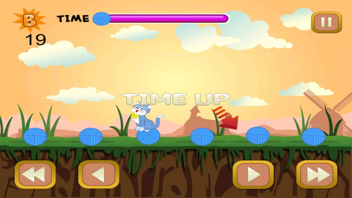 Capturas de pantalla de Cat Yarn Bouncing Mania - Kitty Ball Tap Jumping Adventure Free