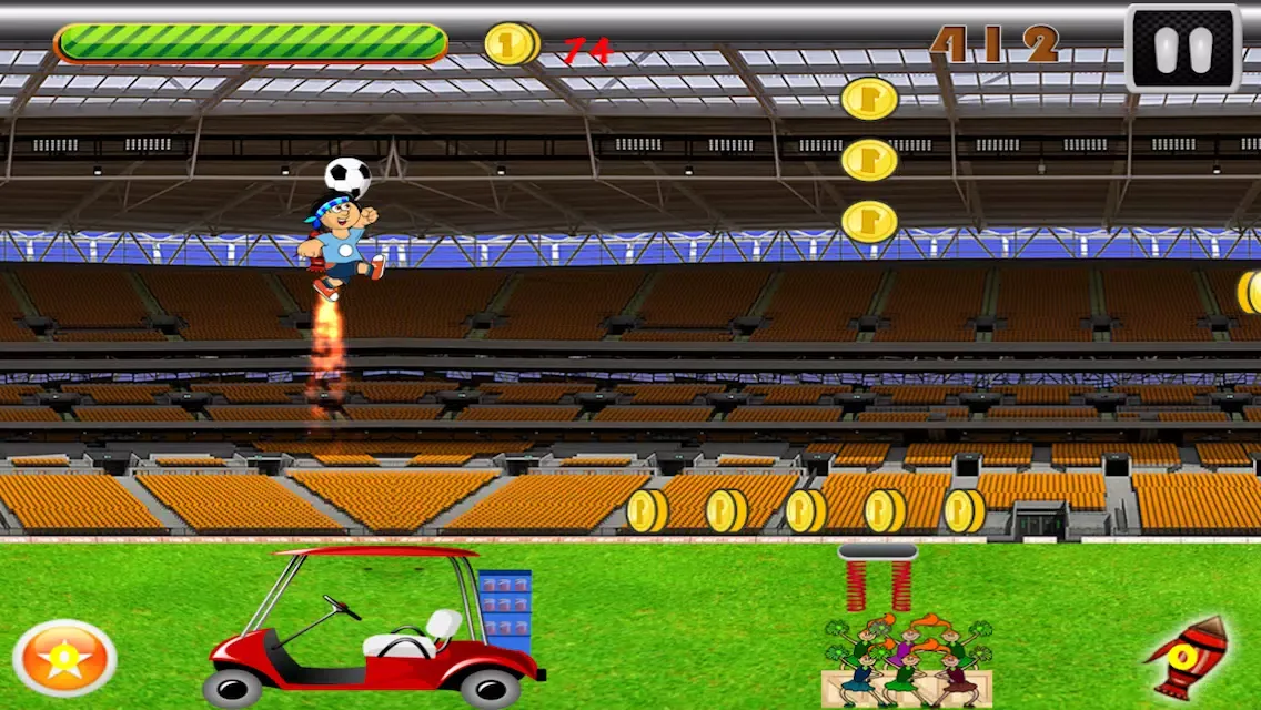 Скриншоты Soccer Ball Ballon Ninja Jump - Stadium Coin Runner Free