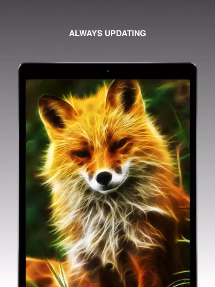 Neon Animal Wallpapers iPad 应用截图
