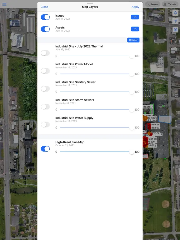 elevate: Facilities Management iPad 應用截圖