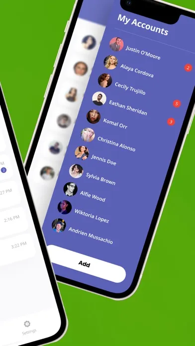 Tangkapan skrin WA Dual Messenger