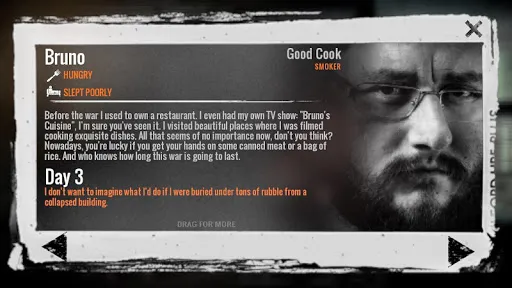 Capturas de pantalla de This War of Mine