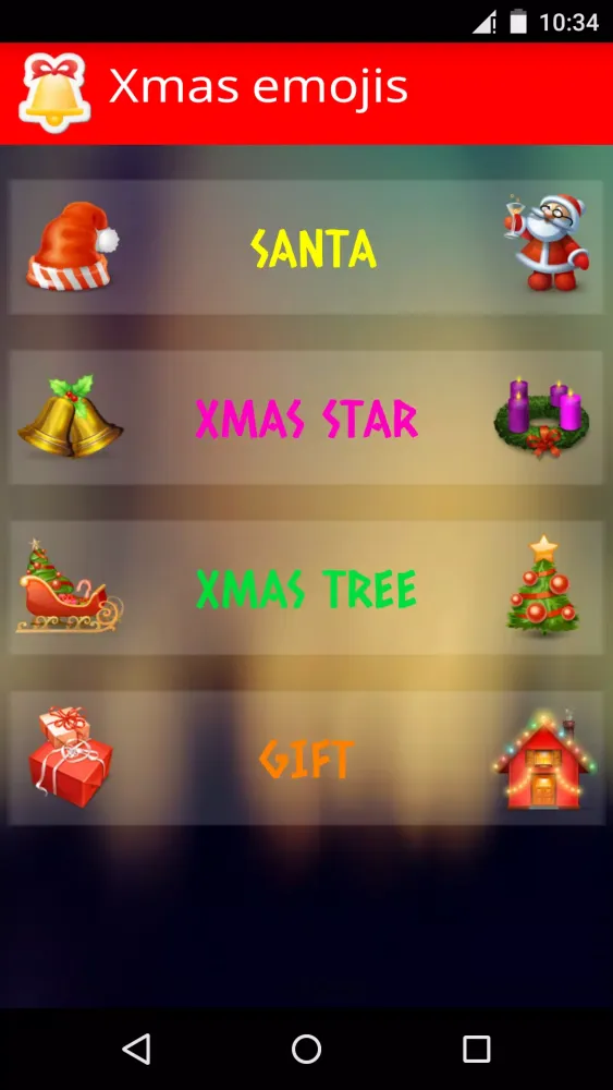 Xmas emojis free Screenshots