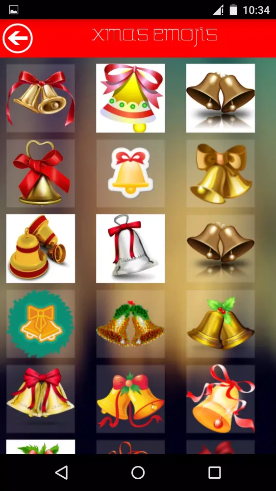 Xmas emojis free Screenshots