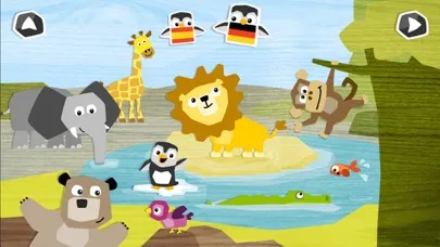 Capturas de pantalla de LinguPinguin German Spanish