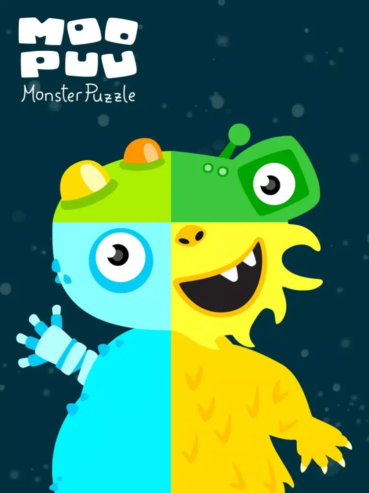 Tangkapan layar MooPuu FREE - The Animated Monster Puzzle iPad 