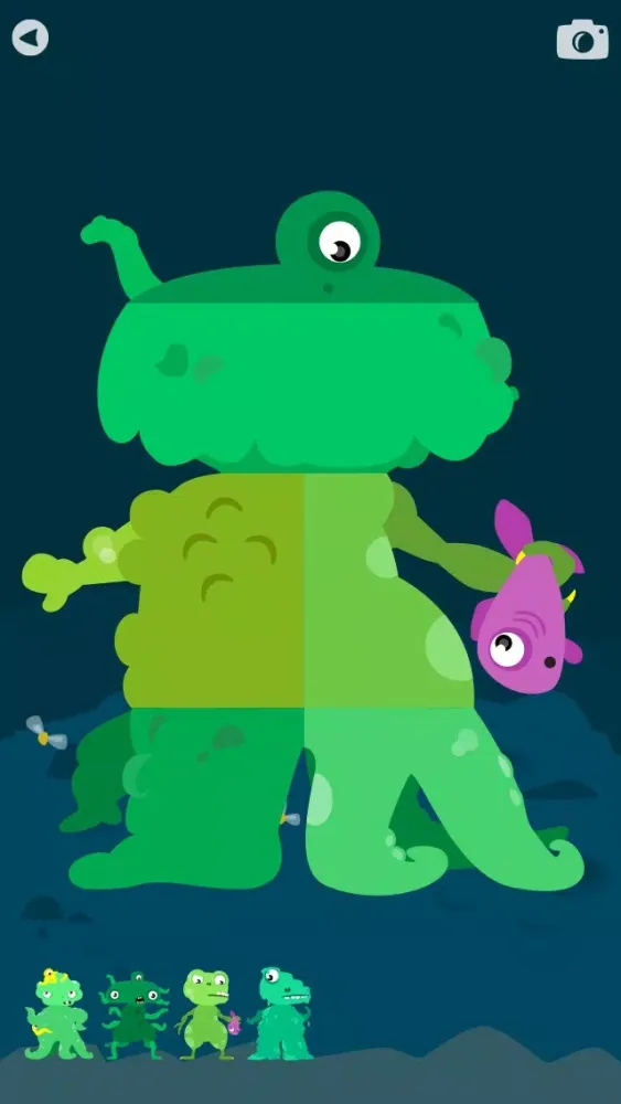 Tangkapan layar MooPuu FREE - The Animated Monster Puzzle