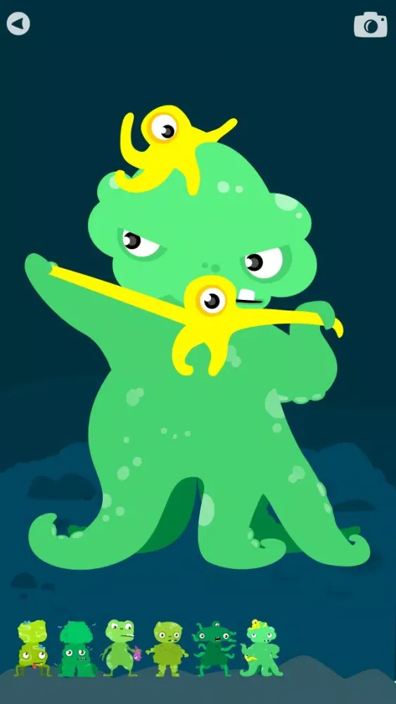 Tangkapan layar MooPuu FREE - The Animated Monster Puzzle