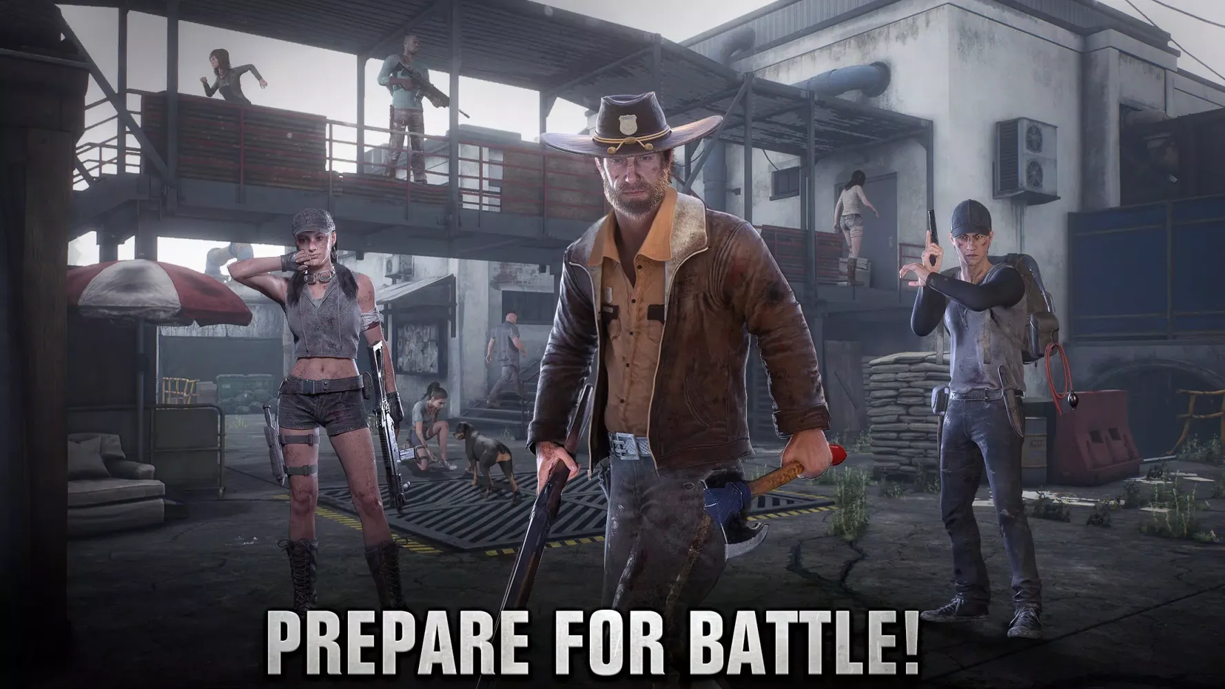 Capturas de pantalla de The Walking Dead: Выжившие