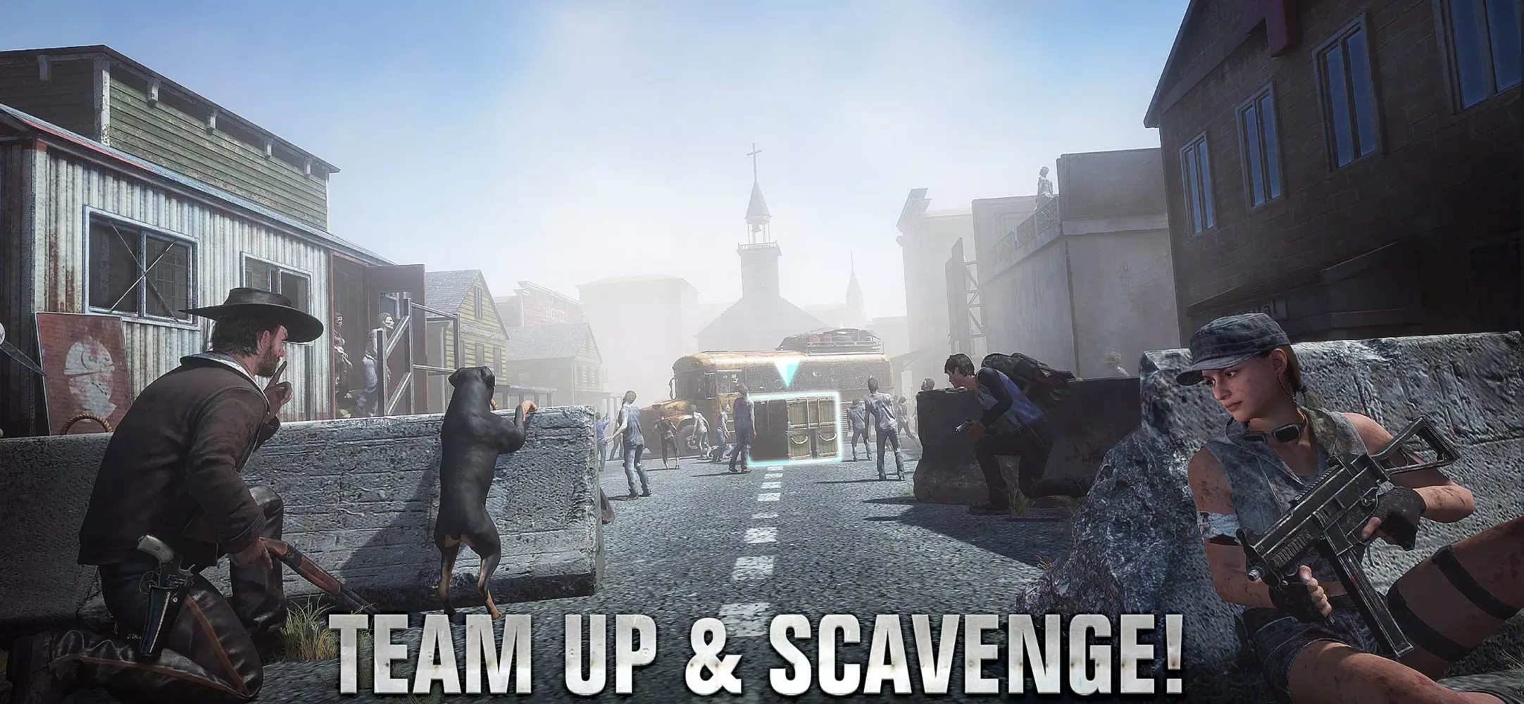 Capturas de tela do The Walking Dead: Survivors