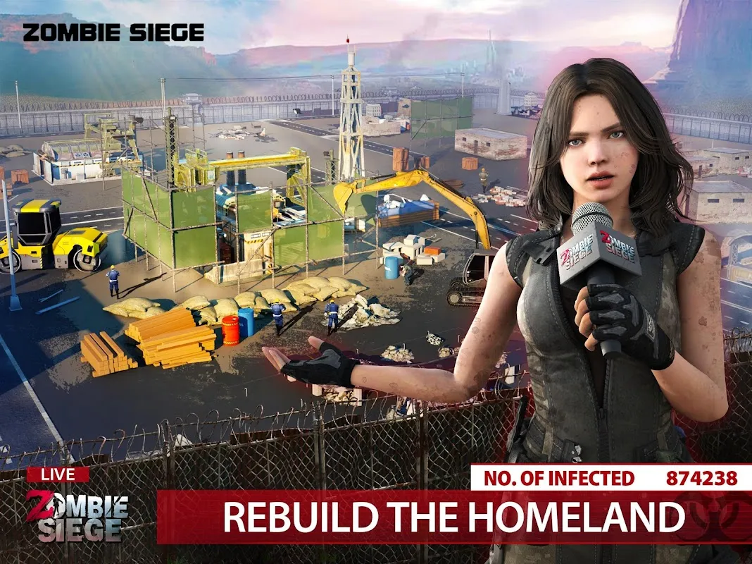 zombie siege:Last civilization应用截图