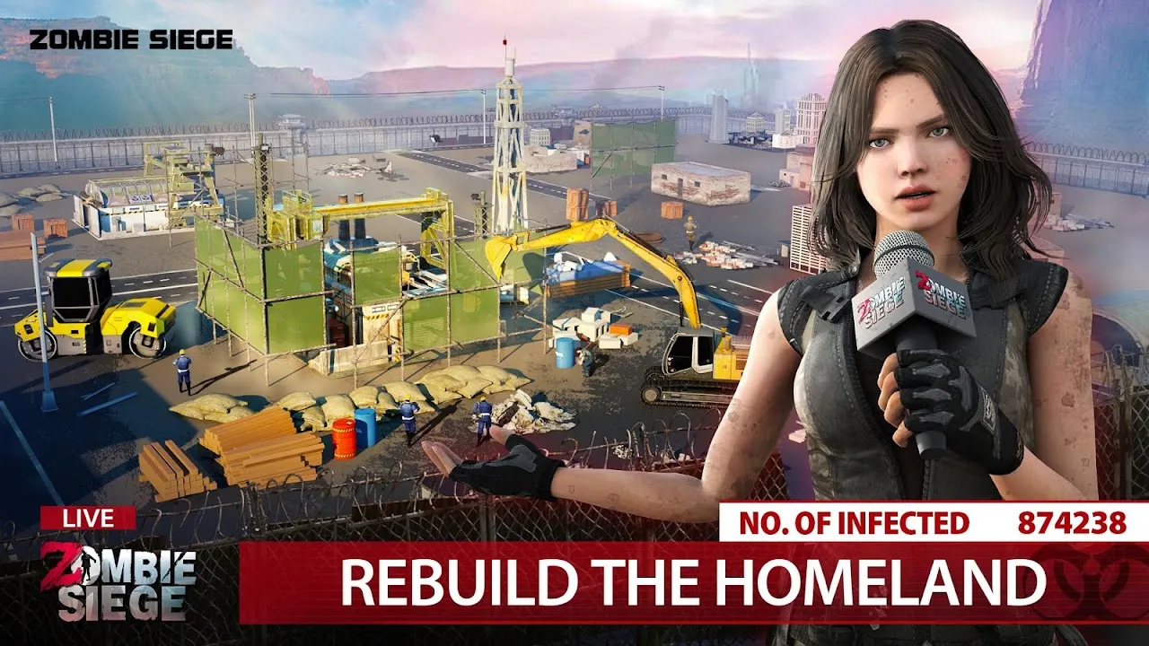 zombie siege:Last civilization应用截图