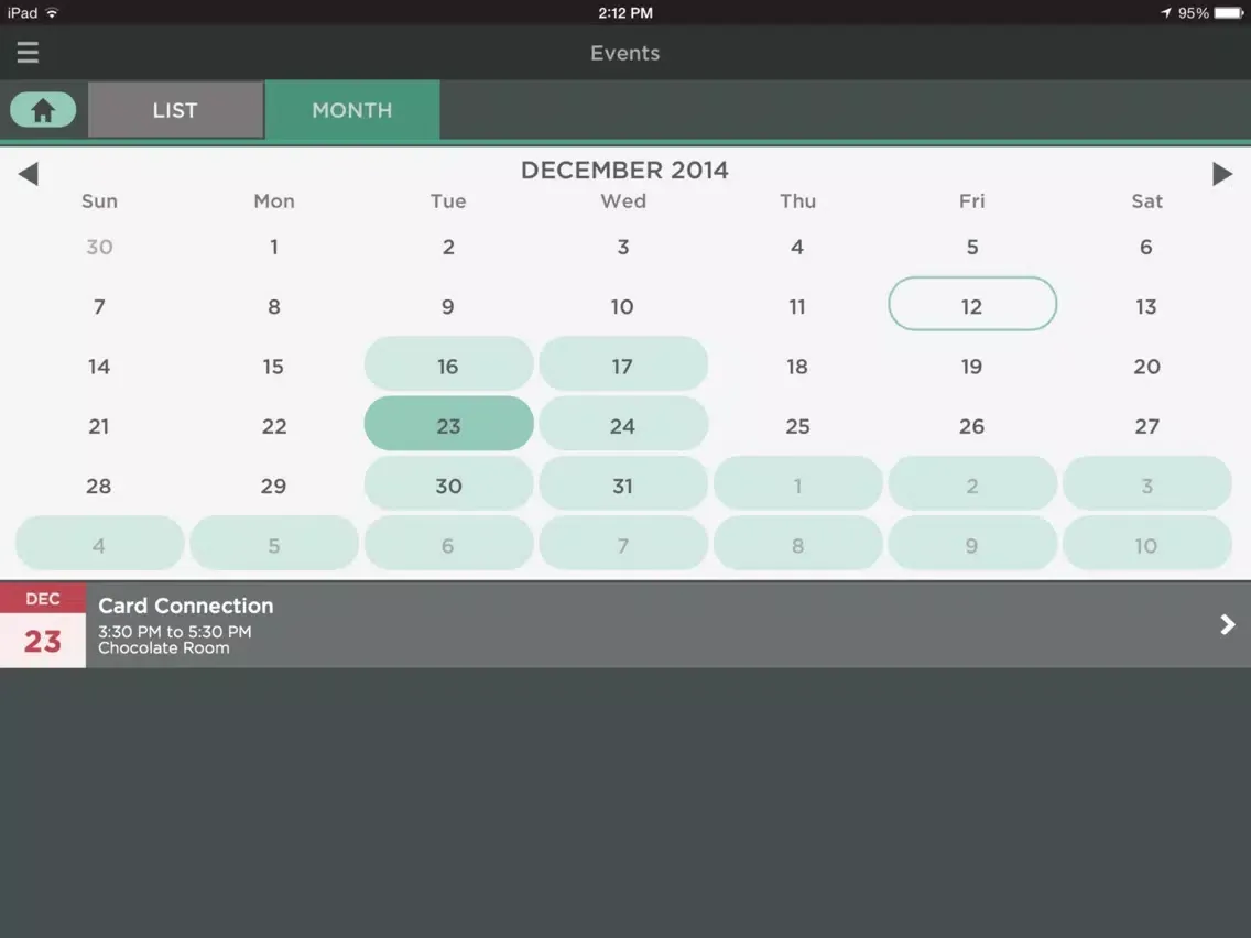 Capturas de tela do My Church by Elexio iPad 
