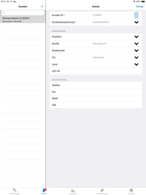 ELEXONIQ Inventory iPad  Ekran Görüntüleri