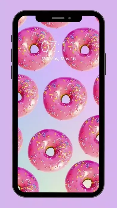 Capturas de pantalla de pinky: girly wallpaper