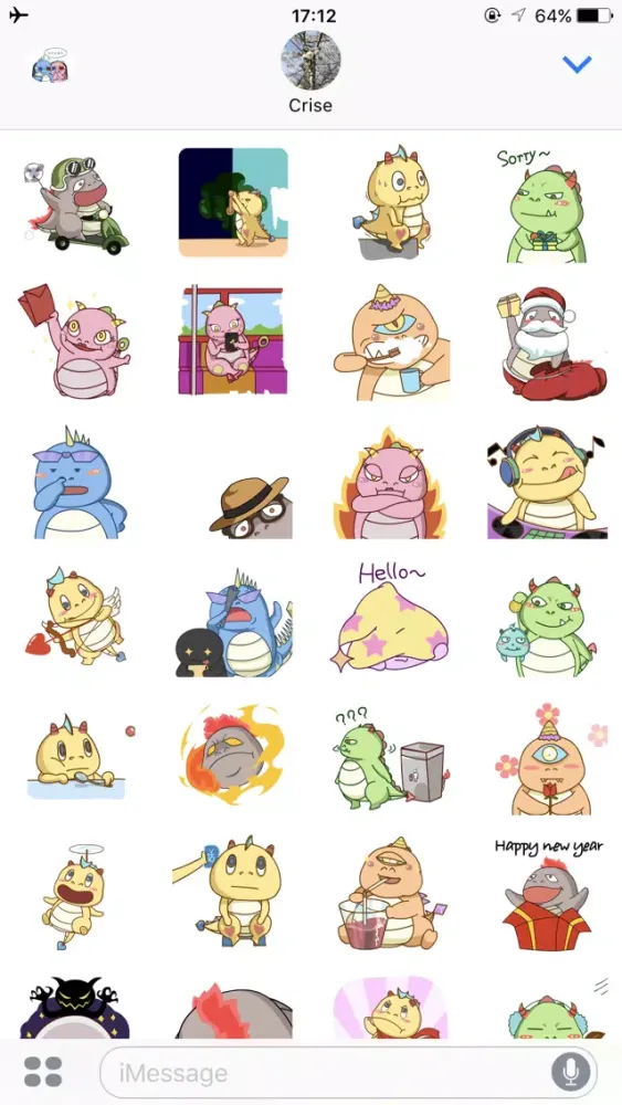 Captures d'écran de Elffamilymoji