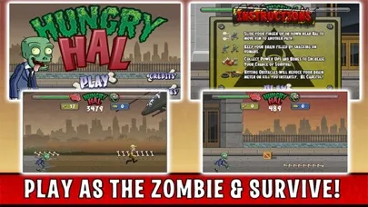 Captures d'écran de Hungry Hal - Zombie Infinite Runner