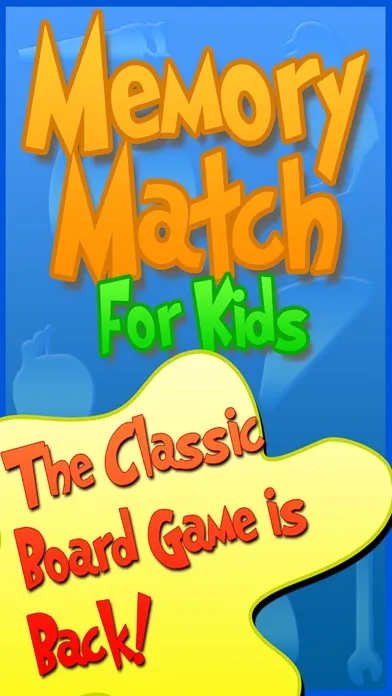 Tangkapan layar Memory Match For Kids: A Preschool Learning App