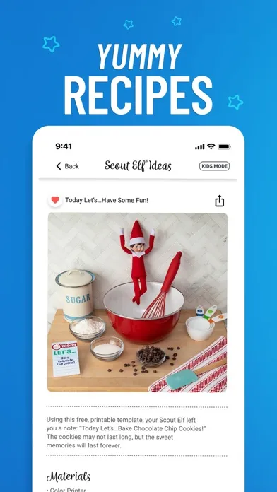 Zrzuty ekranu Scout Elf® Ideas