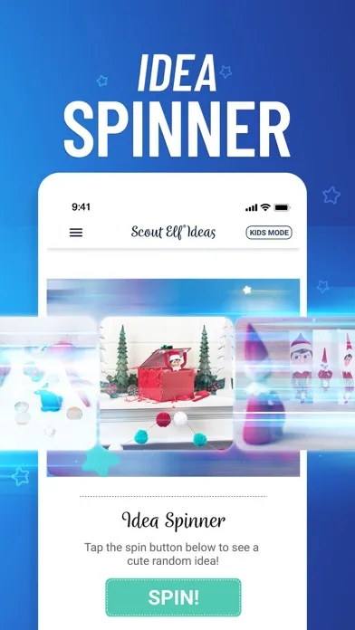 Zrzuty ekranu Scout Elf® Ideas