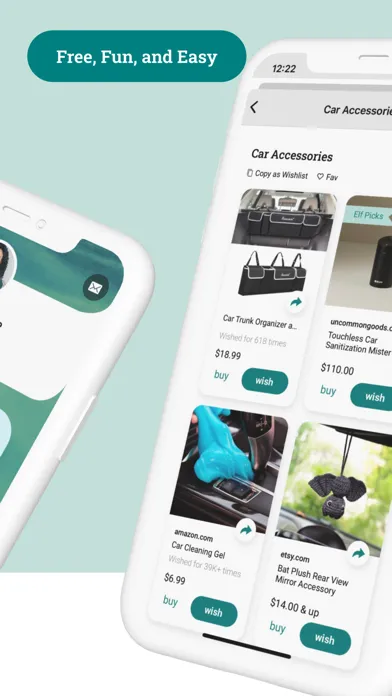 ภาพหน้าจอของ Elfster: The Secret Santa App