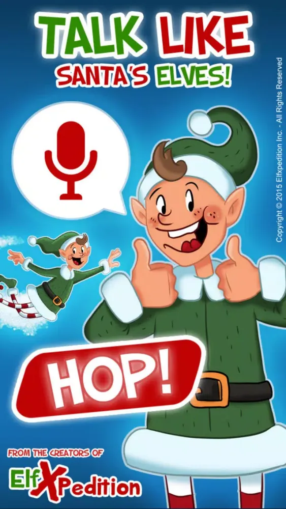 Zrzuty ekranu Elfxpedition - Christmas Elf Voice Changer -Talk like Santa's Elves!