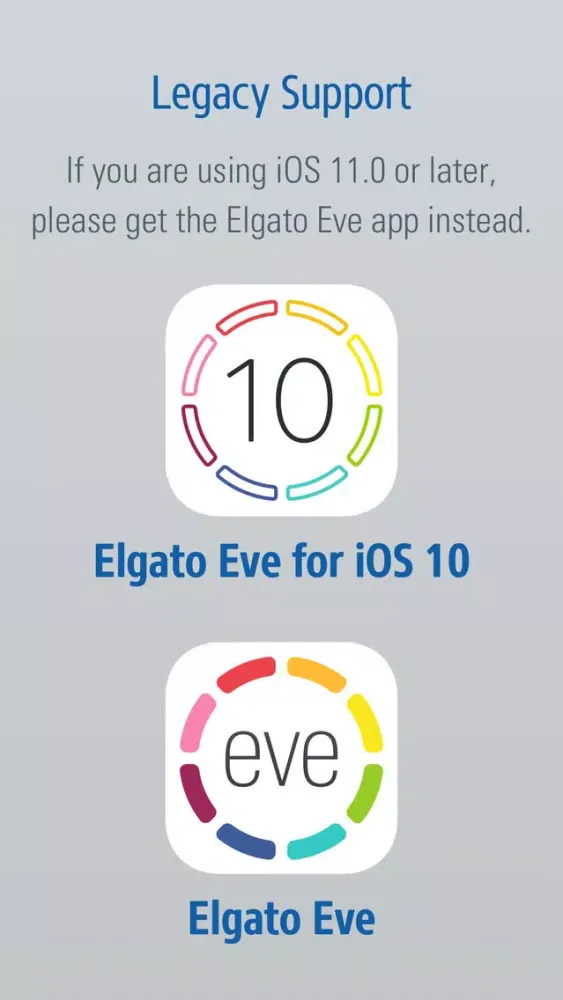 Скриншоты Elgato Eve for iOS 10