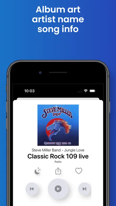 Tangkapan skrin Toronto Radio - Top Stations