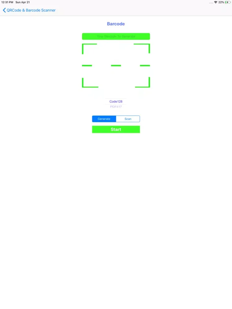 Tangkapan skrin QR Code & Barcode Fast Scanner iPad 