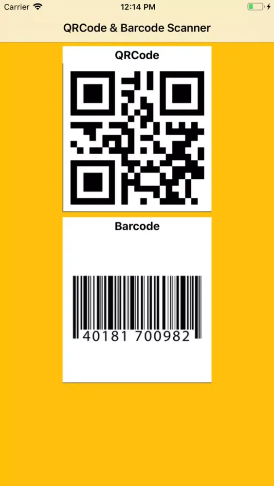 Tangkapan skrin QR Code & Barcode Fast Scanner