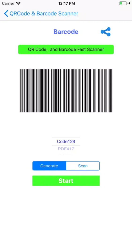 Tangkapan skrin QR Code & Barcode Fast Scanner