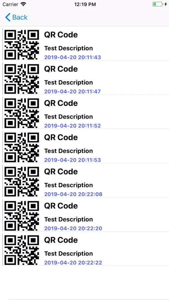 Tangkapan skrin QR Code & Barcode Fast Scanner