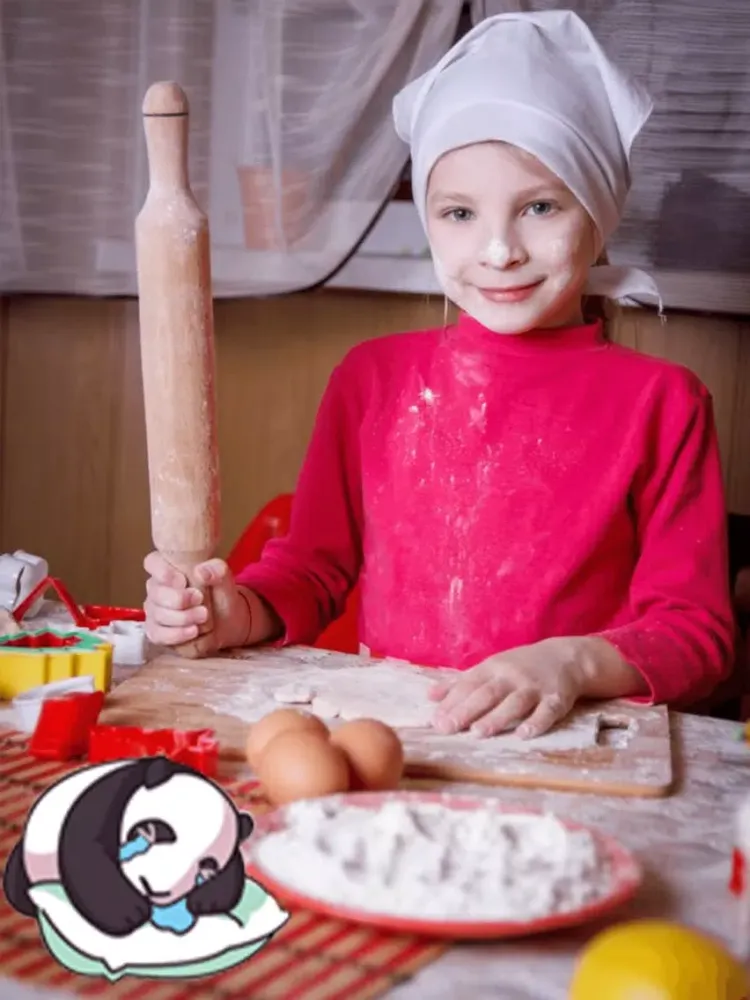 Capturas de pantalla de Panda in Your Photo panda stickers iPad 