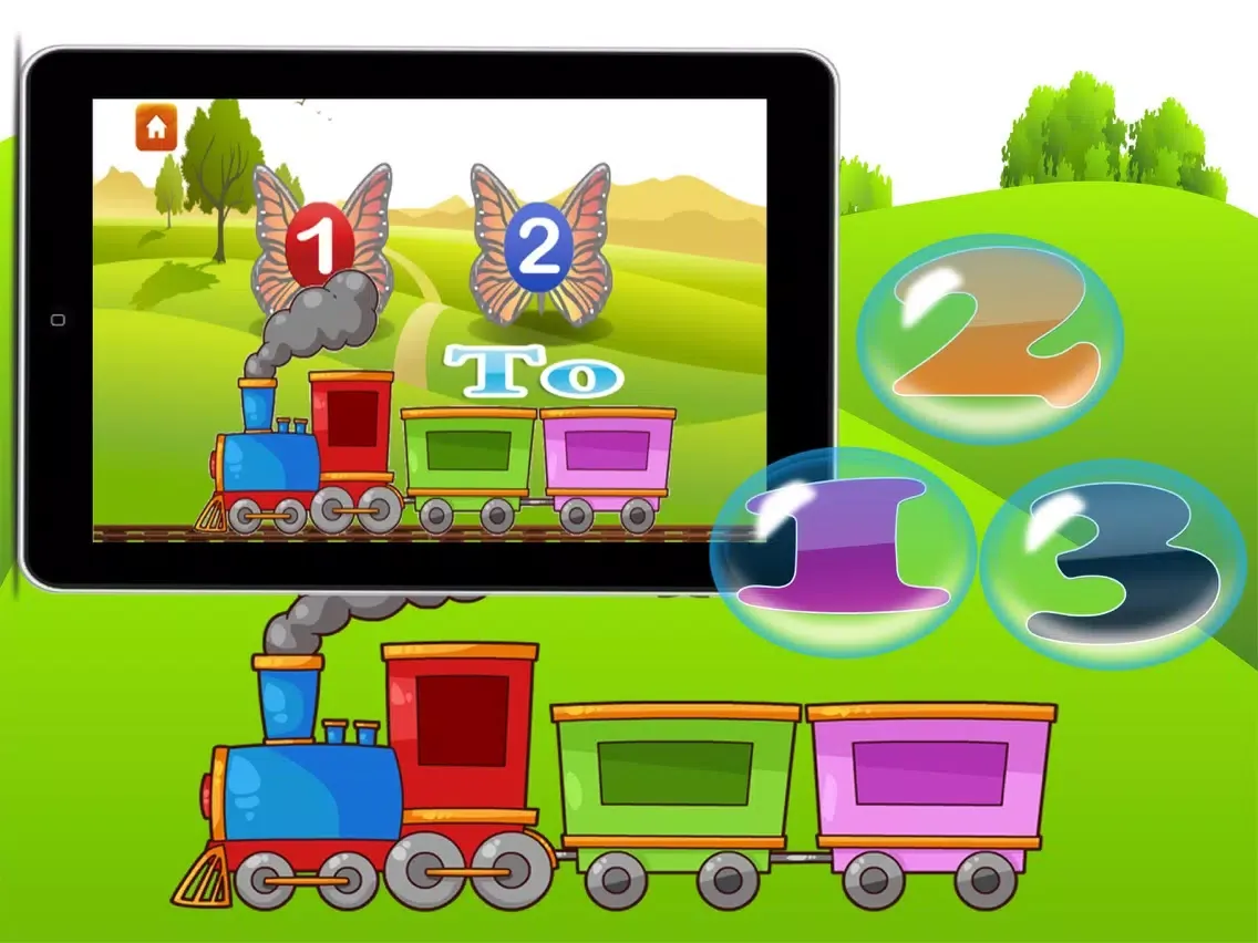 Lære at tælle til børn iPad  स्क्रीनशॉट