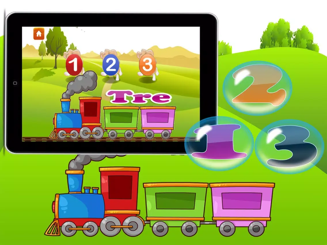 123 Imparo a contare per i bambini iPad  سکرین شاٹس