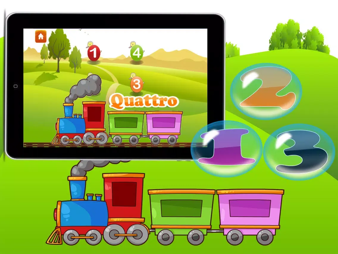 123 Imparo a contare per i bambini iPad  سکرین شاٹس