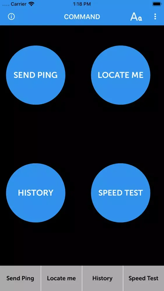 Captures d'écran de Cmd - Speed test & Ping (MS)