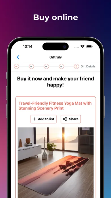 Giftruly: AI Gift Finder سکرین شاٹس