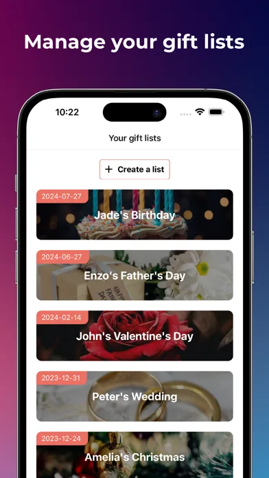 Giftruly: AI Gift Finder سکرین شاٹس