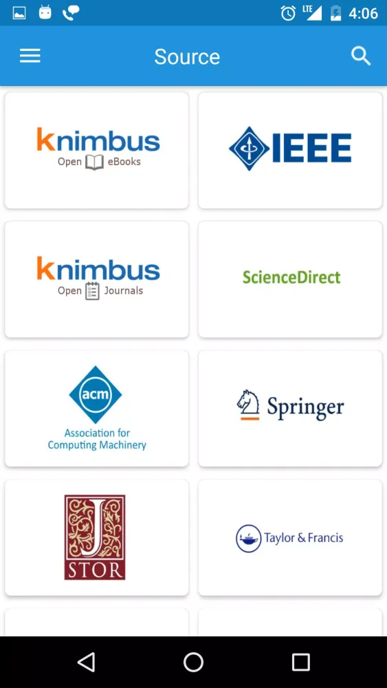 ภาพหน้าจอของ CITK eLibrary