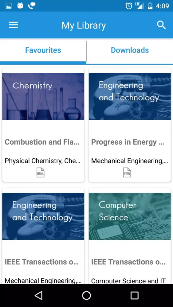 ภาพหน้าจอของ CITK eLibrary