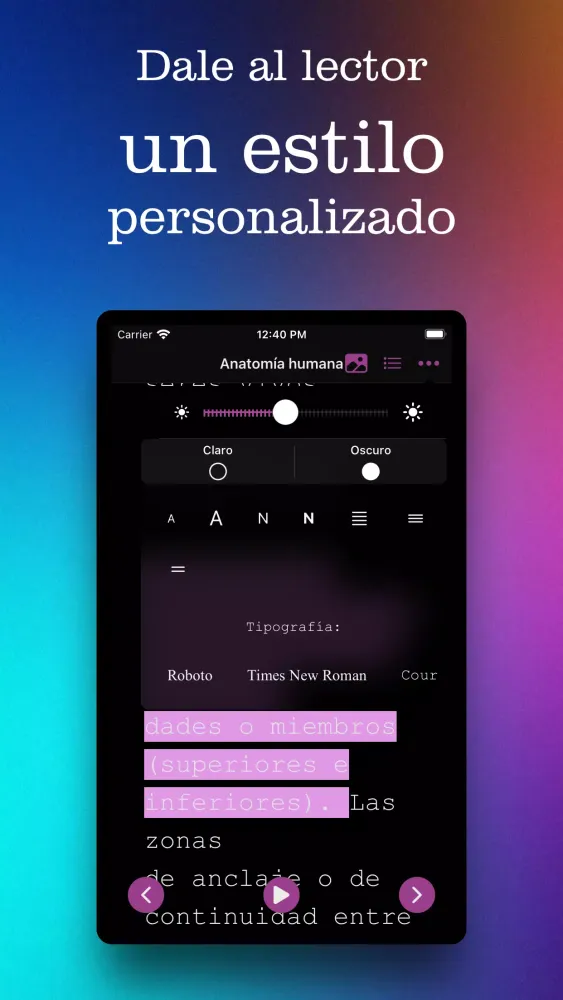 Lector eLibro Screenshots