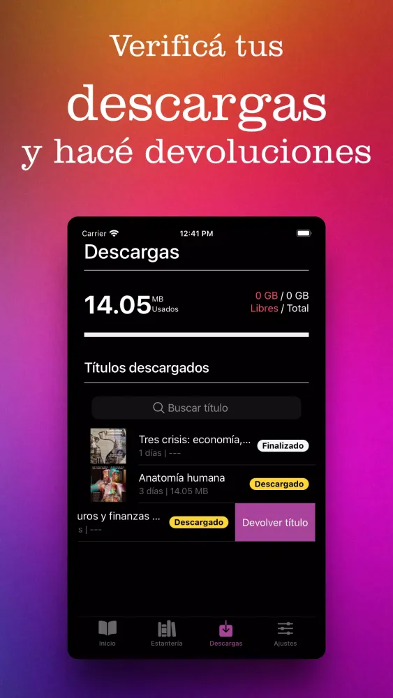 Lector eLibro Screenshots