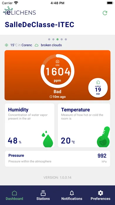 Aura CO2 स्क्रीनशॉट
