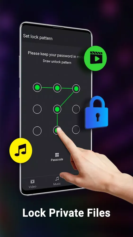 Capturas de tela do Video Player All Format